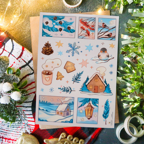 Стикерпак "Winter Moments"