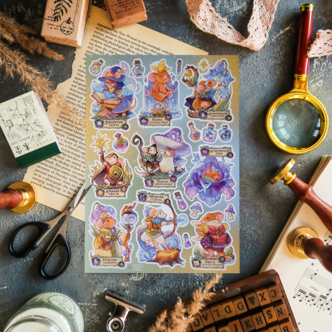 Стикерпак "Fantasy Mice"
