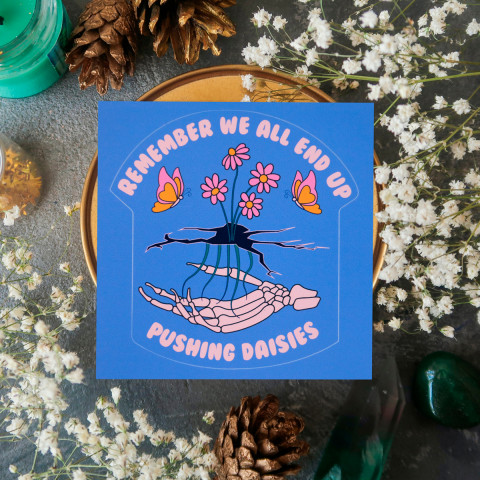 Стикер "Pushing Daisies"