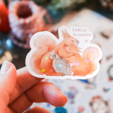 Стикер "Family Moments" голография