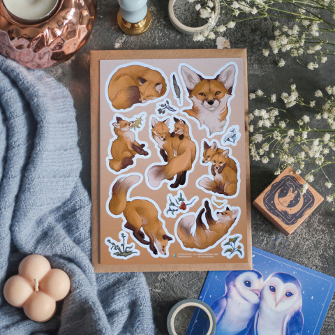 Стикерпак "Gold Fox"