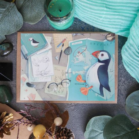 Открытка "В Ожидании Путешествий"