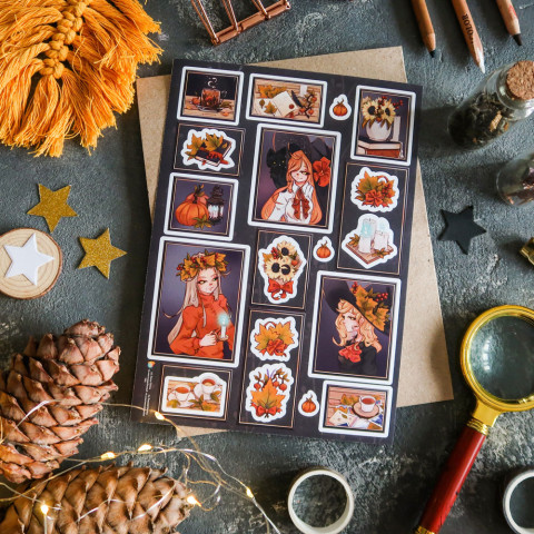 Стикерпак "Autumn Witch"