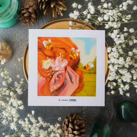 Стикер "Summer Bees"