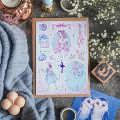 Стикерпак "Балерина"