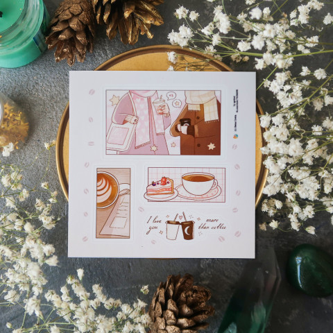 Стикер "More Than Coffee"