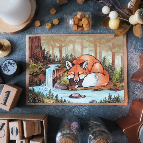 Открытка "Forest Fox"