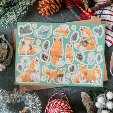 Стикерпак "Лисья Забота"