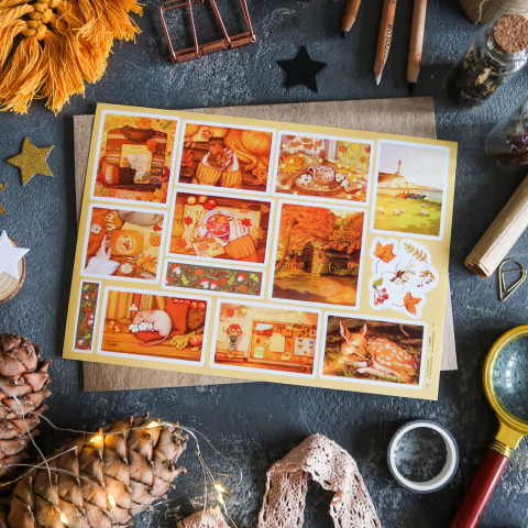 Стикерпак "Осеннее Тепло"