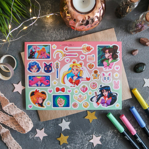 Стикерпак "Moon Warriors"