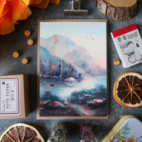 Открытка "Blue Haven"