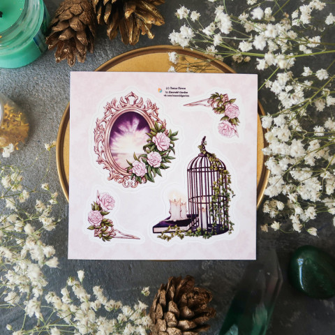 Стикер "Pink Flowers"