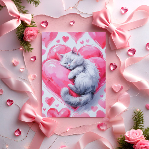 Открытка "Lovely Cat"