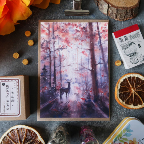 Открытка "Forest Deer"