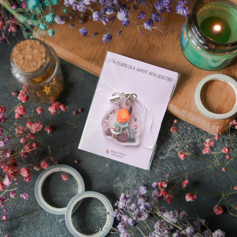 Подвеска "Зимний Лисенок"