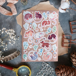 Стикерпак "Милые Крыски"