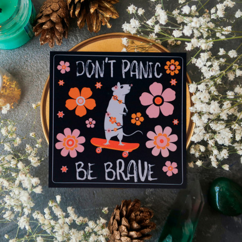 Стикер "Be Brave"