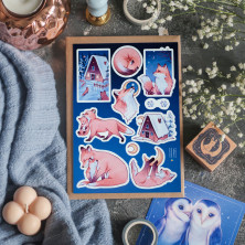 Стикерпак "Night Fox"