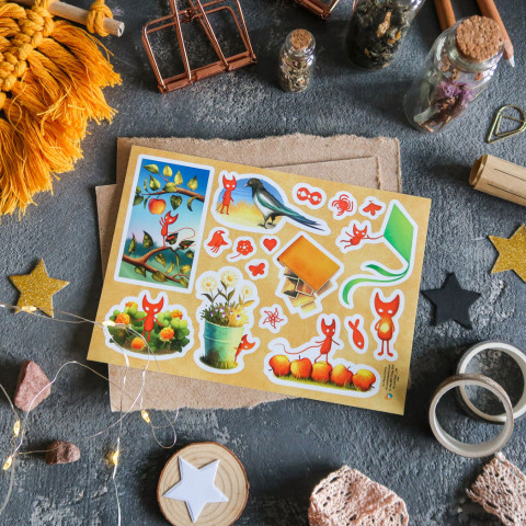 Стикерпак "Yarn and Memories"