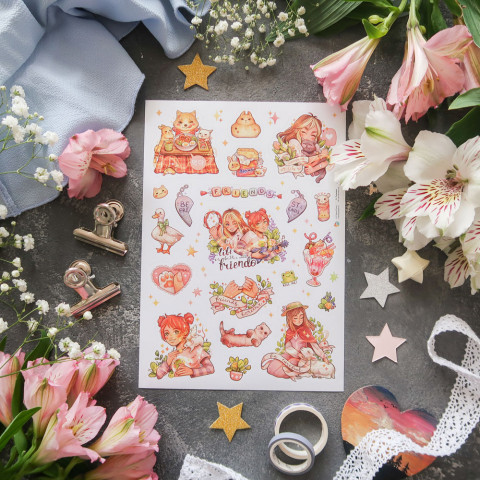 Стикерпак "Friends Forever"
