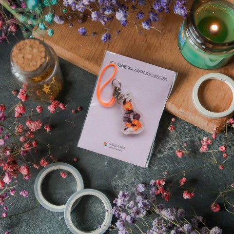 Подвеска "Снежный Лисенок"