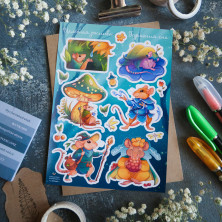 Стикерпак "Лесные Мышата"