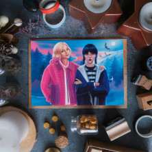 Открытка "Enid and Wednesday 4"