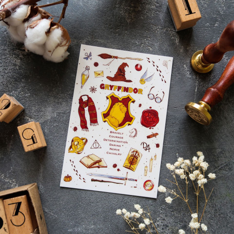 Открытка "Gryffindor"