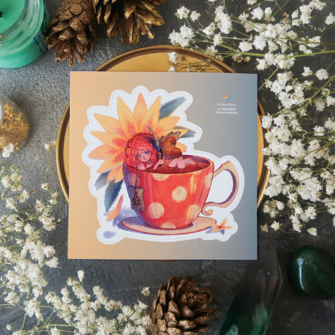 Стикер "Faerie Tea"
