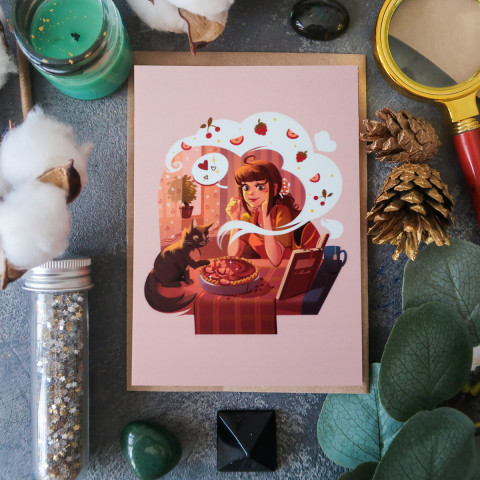 Открытка "Lovely Breakfast"