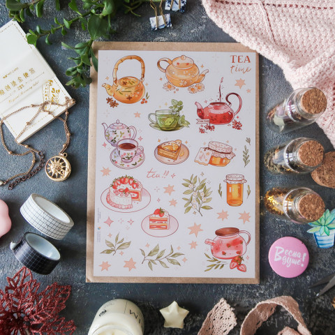 Стикерпак "Tea Time"