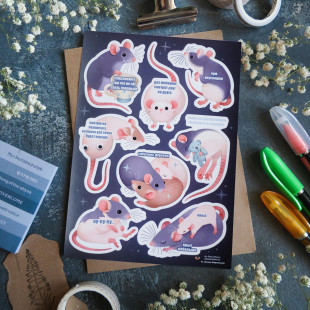 Стикерпак "Собрание Дурилок"