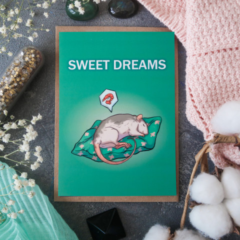 Открытка "Sweet Dreams 1"