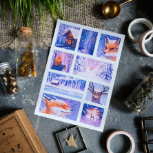 Стикерпак "Snow Fox"