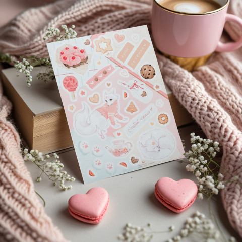 Стикерпак "С Тобой Тепло"