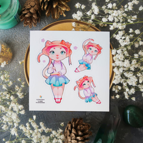 Стикер "Lovely Cat"