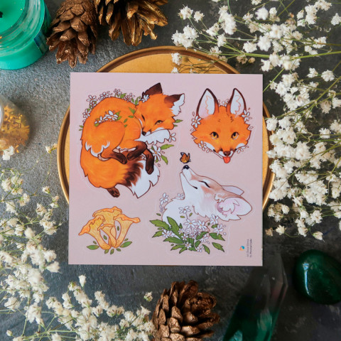 Стикер "Cute Fox"