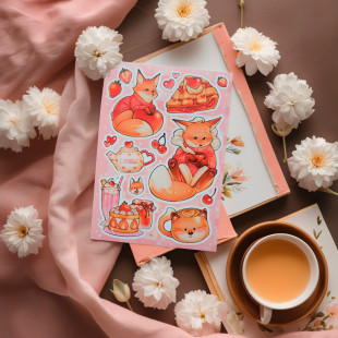 Стикерпак "Happy Fox"