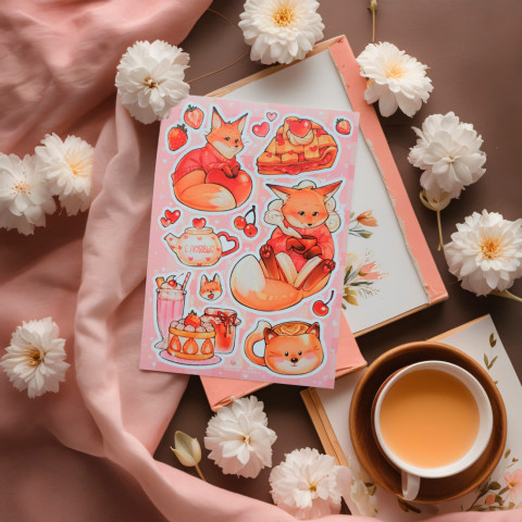 Стикерпак "Happy Fox"