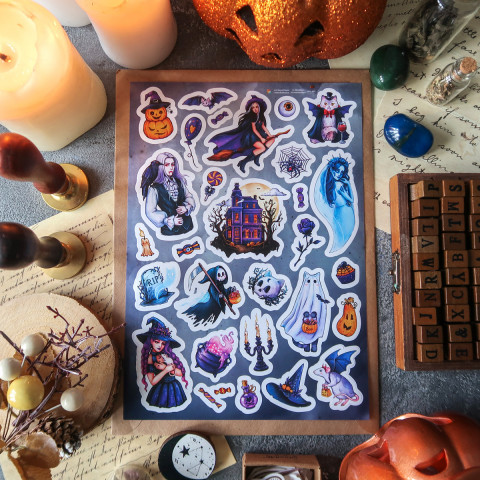 Стикерпак "Mysterious Halloween"