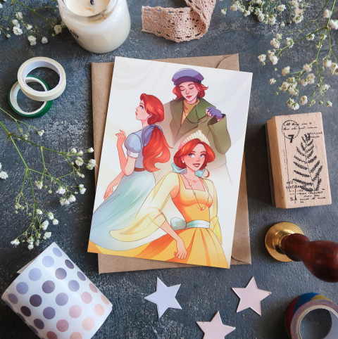 Открытка "Anastasia 3"