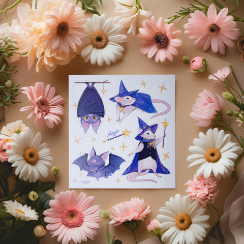 Стикер "Magic Bats"