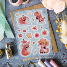 Стикерпак "Лисичка"