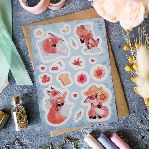 Стикерпак "Лисичка"