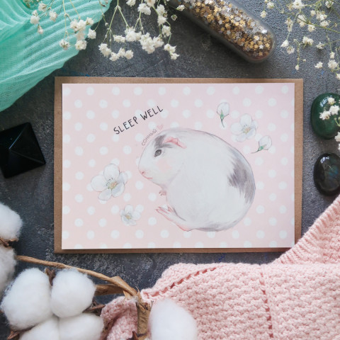 Открытка "Sleep Well"