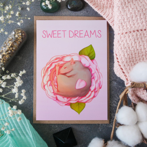 Открытка "Sweet Dreams 2"