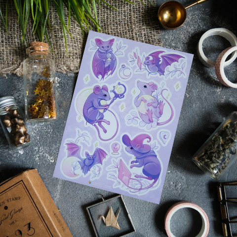 Стикерпак "Magic Rats"