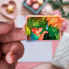 Стикер "Исцеляющая Росинка 2" голография