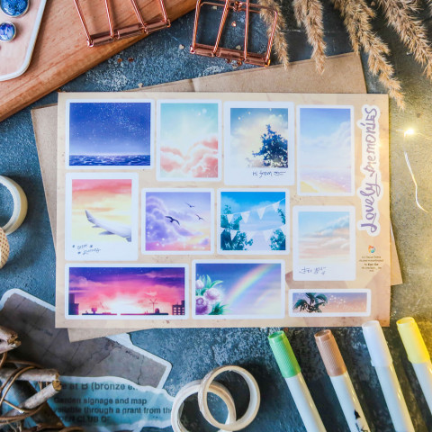 Стикерпак "Sky"