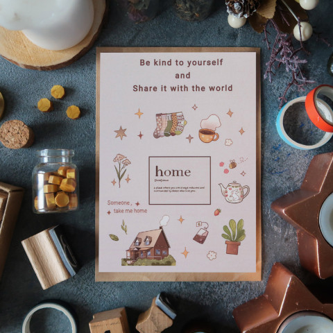 Открытка "Be Kind"